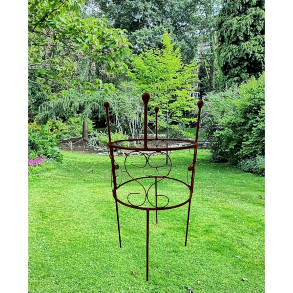 1x Podpora do roślin krzewów kwiatów roślin solidna średnica 30cm wysokość 55cm